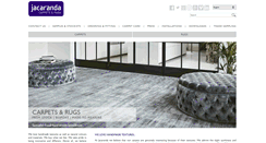 Desktop Screenshot of jacarandacarpets.com
